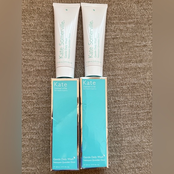 2 Bottles of Kate Somerville Gentle Daily Wash Discontinued Facial Cleanser NIB - Picture 2 of 4